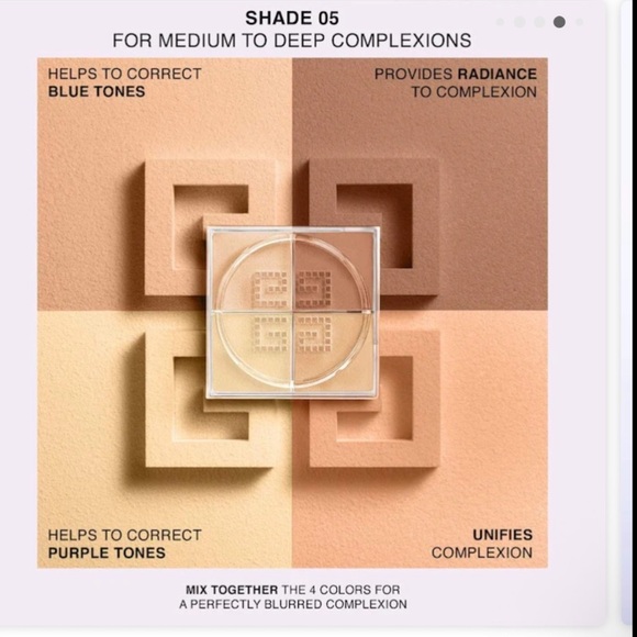 Givenchy Prisme Libre Loose Powder - Gold and Tan - Picture 4 of 5